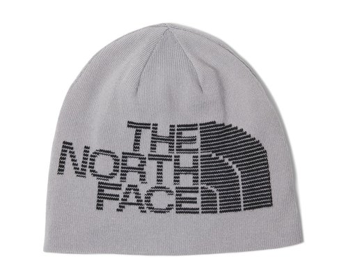 The North Face Reversible Highline Beanie - TNF Light Grey Heather/TNF Light Grey Heather/TNF Black - NF0A7WLA-ILU