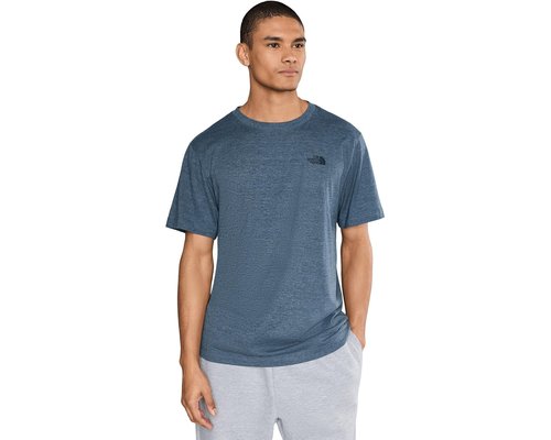 The North Face S/S Tri-Blend T-Shirts Clothing - Shady Blue White Heather - NF0A8EXH-JRR