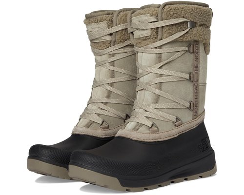 The North Face Shellista VI Mid Waterproof Insulated Lace Up Winter Boots - Grey - NF0A8DBC-5IF