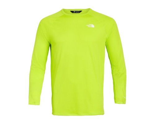 The North Face Sunriser Long Sleeve T-Shirts Little Kid/Big Kid Clothing - Fizz Lime - NF0A8AN6-RIQ