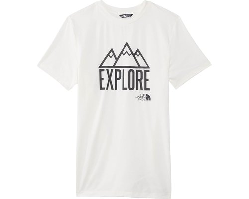 The North Face Teen Adventure Short Sleeve Tee--Graphic Little Kids/Big Kids Clothing - White Dune - NF0A8AN8-QLI