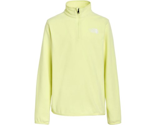 The North Face Glacier 1/4 Zip Pullover Little Kid/Big Kid Coat - Lemon Mist - NF0A8CVG-G6O