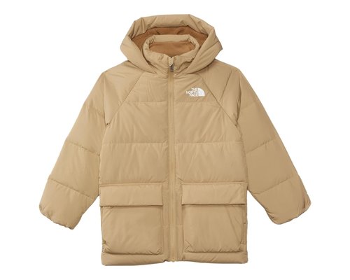 The North Face Teen North Down Fleece-Lined Short Parka Little Kid/Big Kid Coat - Khaki Stone - NF0A88UW-LK51