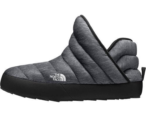 The North Face THERMOBALLtm Traction Bootie Boots - Phantom Grey Heather Print/TNF Black - NF0A3MKH-4111