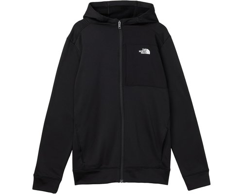 The North Face TNFtm Performance Fleece Full Zip Hooded Jacket Little Kid/Big Kid Coat - TNF Black - NF0A8CUX-JK3