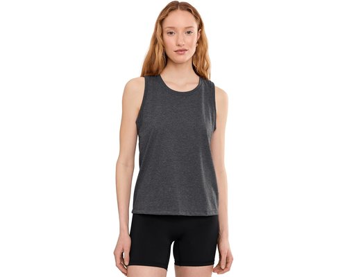 The North Face Tri-Blend Tank Top Clothing - TNF Black Heather - NF0A8HYY-KS7