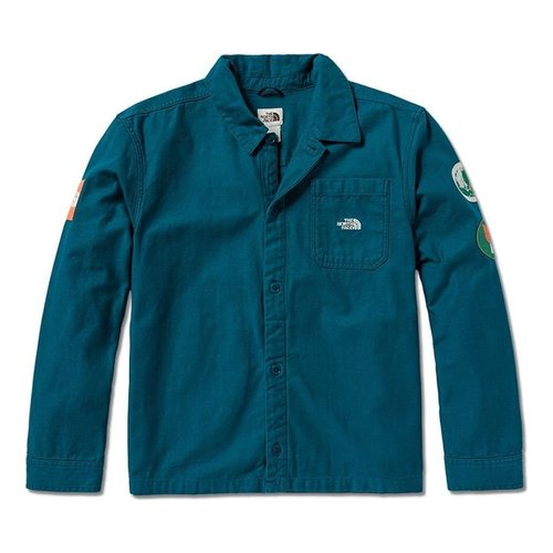 The North Face Valley Shacket Shirt - Teal - NF0A7ZYN-EFS