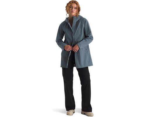 The North Face Voyage Rain 3l Hooded Parka Jacket - Granite Grey - NF0A8EUU-0U3