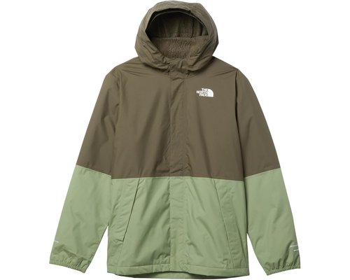 The North Face Warm Antora Rain Jacket Little Kid/Big Kid Coat - New Taupe Green/Bark Mist - NF0A873S-C8I