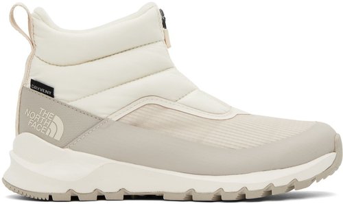 The North Face White ThermoBall Progressive Zip II Boots - Gardenia White/S - NF0A5LWF-32F