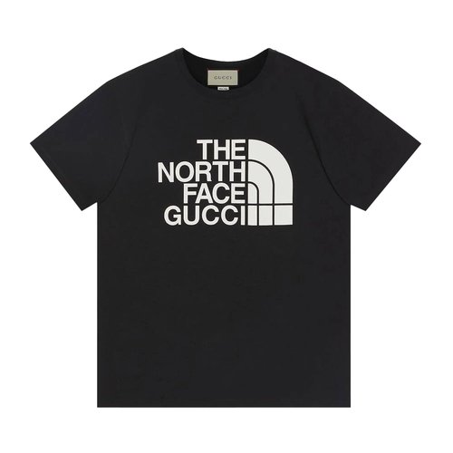 Gucci x The North Face Cotton T-Shirt 'White' - ‎615044 XJDYV 9095