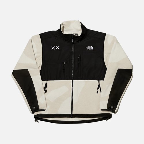 The North Face x Kaws Retro 1995 Denali Jacket - Moonlight Ivory - 0A7WMB8K41-IVY