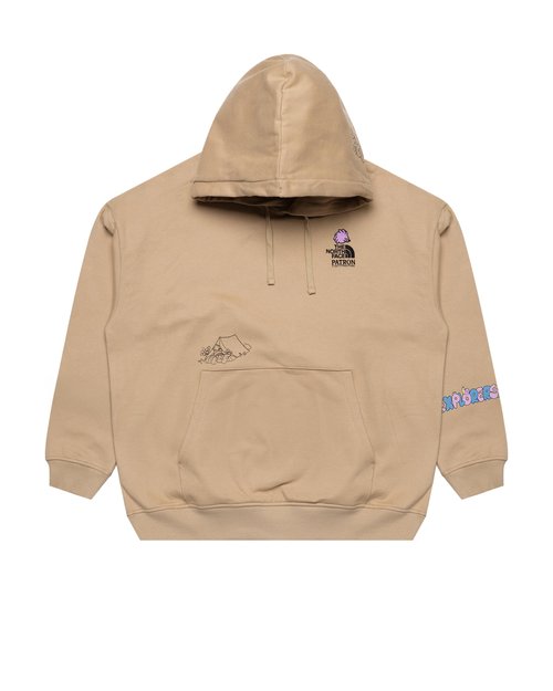 The North Face Over Hoodie Hoodie - Khaki Stone - NF0A8C2V-LK51