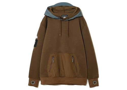 The North Face x Undercover SOUKUU DotKnit Double Hoodie 'Sepia