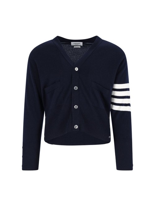 Thom Browne 4-bar Crop Cardigan - MKCS01A00011415