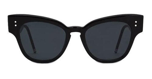 Thom Browne Cateye Shiny Black Sunglasses - UES925A-G0002-001-52