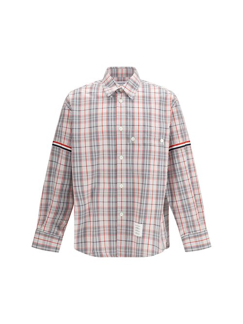 Thom Browne Check Shirt With Tartan Pattern - MWL430OF1098960