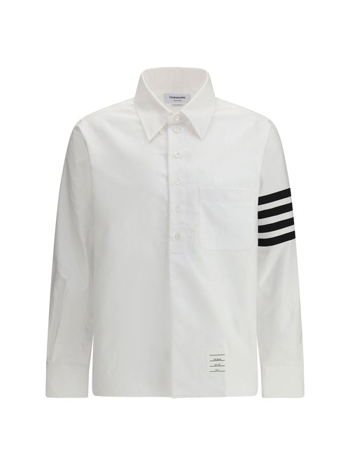 Thom Browne Straight Fit Oxford Long-Sleeve Shirt - MWL431CF0313100