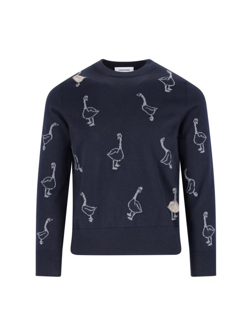 Thom Browne geese Sweater - MKA558AY1051415
