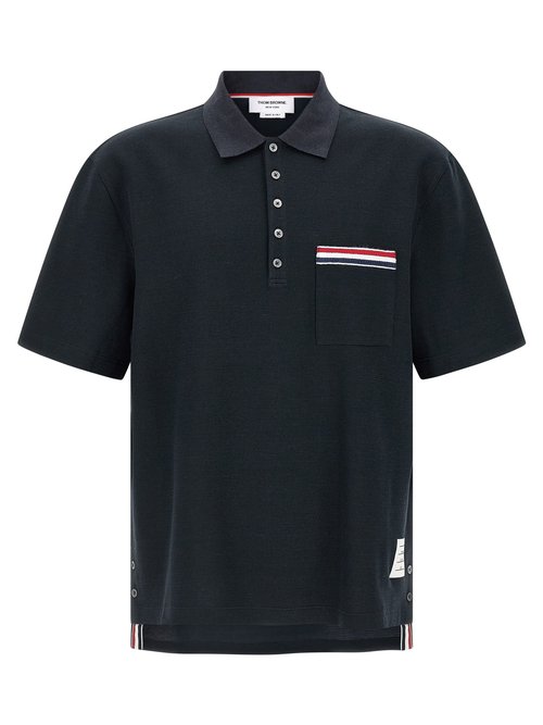 Thom Browne nastro Rwb Polo Shirt - MJP244EJ0251415