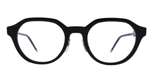 Thom Browne Oval Black Sunglasses - UES944A-G0002-001-52