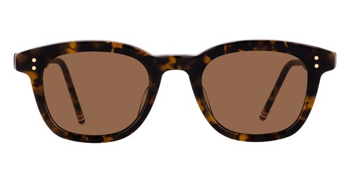 Thom Browne Rectangular Dark Brown Sunglasses - UES921A-G0002-205-48