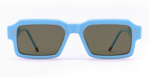 Thom Browne Rectangular Light Blue Sunglasses - UES924A-G0002-451-56