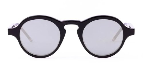 Thom Browne Round Black Sunglasses - UES926A-G0002-001-47