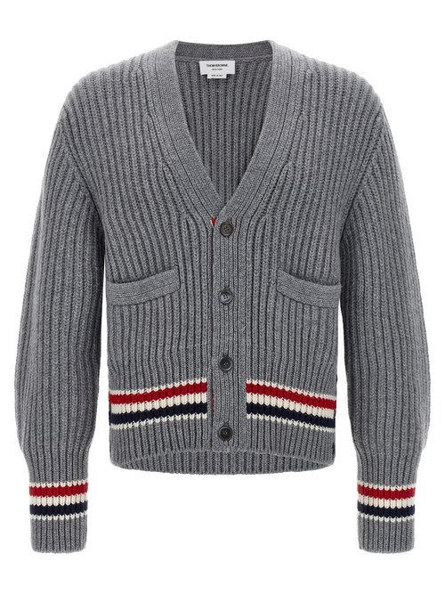 Thom Browne Rwb Tape Cardigan - MKC612AY2001055