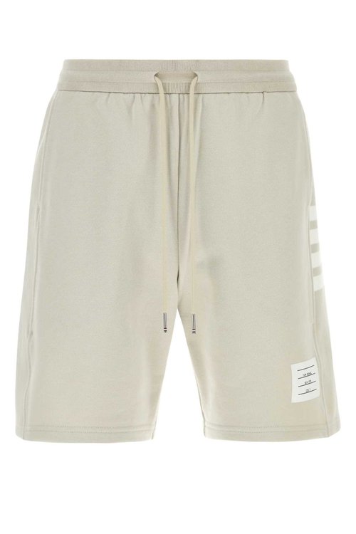 Thom Browne Sand Cotton Bermuda Shorts - MJQ222A03037260