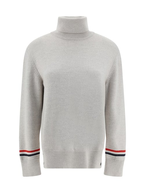 Thome Wool Turtleneck Sweater - Beige/Brown - FKA425AY1002265