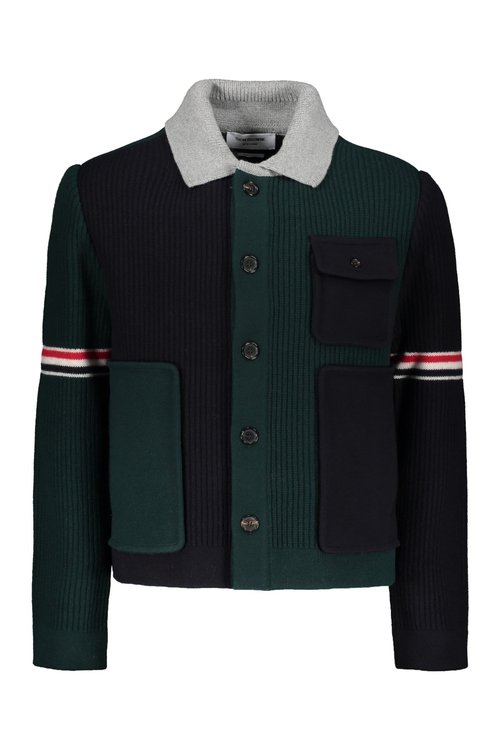 Thom Browne Virgin Wool Cardigan - MKJ084FY1019310