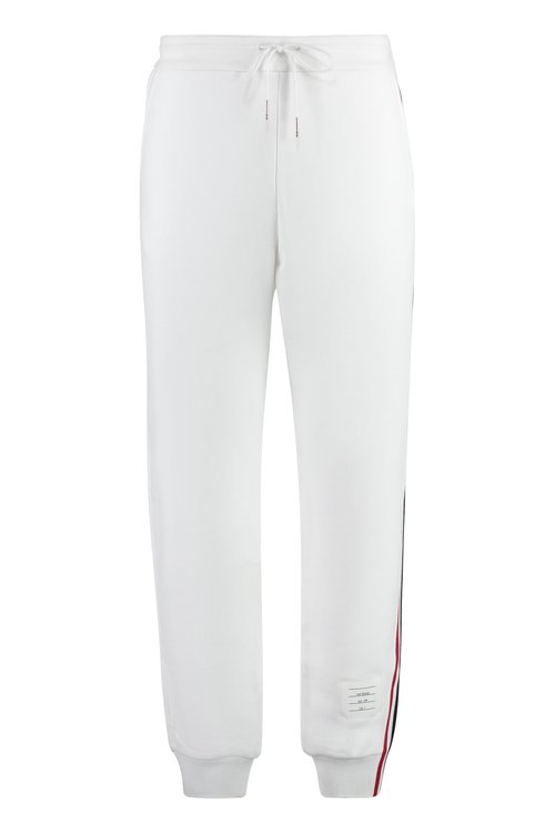 Thom Browne Wool Track-pants With Knitted Side Stripes - MJQ066A03377100