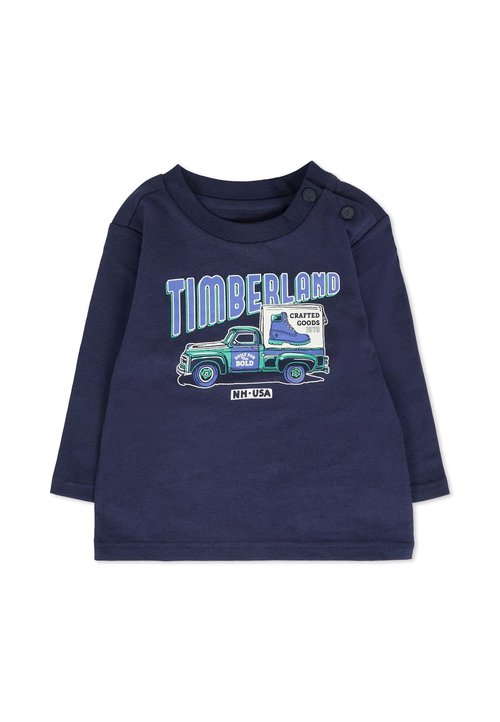 Timberland Blue T-shirt For With Car Print - T6058685T