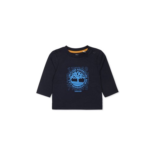 Timberland Blue T-shirt For With Tree Print - T6025183D