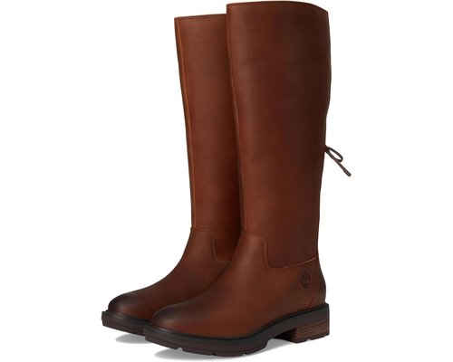Timberland Brimfield Tall Zip-Up Boots - Medium Brown Full Grain - TB0A28H1