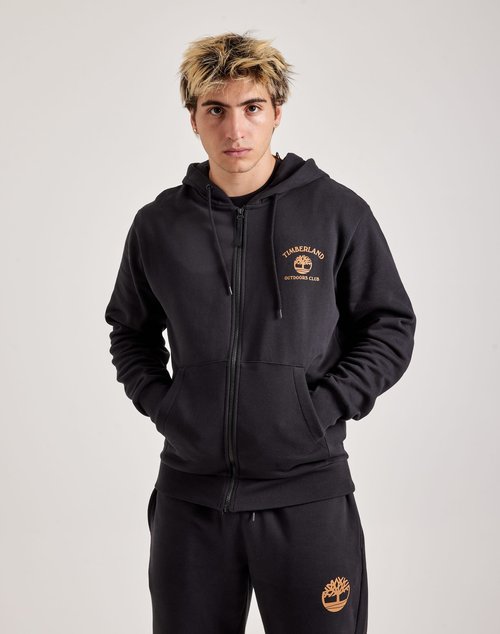 Men's TWO MILL TWENTY Rebel Zip Hoodie Timber Brown main image 1