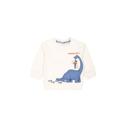 Timberland Ivory Sweatshirt For With Dinosaur Print - T60231127