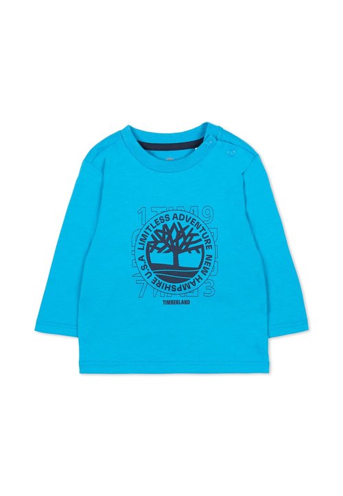 Timberland Light Blue T-shirt For With Tree Print - T6025183E