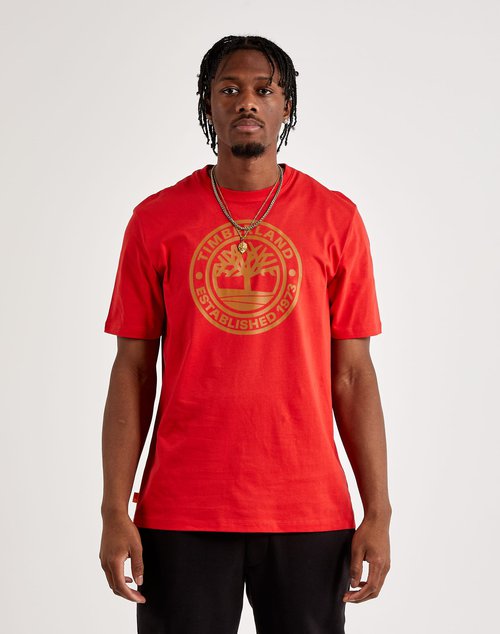 Timberland Logo Tee - RED - TB0A6H35E66