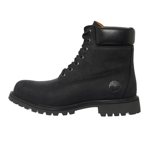 Timberland Luxe Mid Lace Waterproof Boot - Black Nubuck - TB0A26TTW051