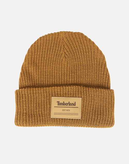 Timberland Patch Knit Watch Cap - Tan - T100916C231