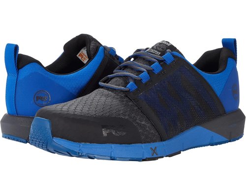 Timberland PRO Day One Safety Radius Low Composite Safety Toe - Charcoal/Pantone Blue - TB0A2BMC065