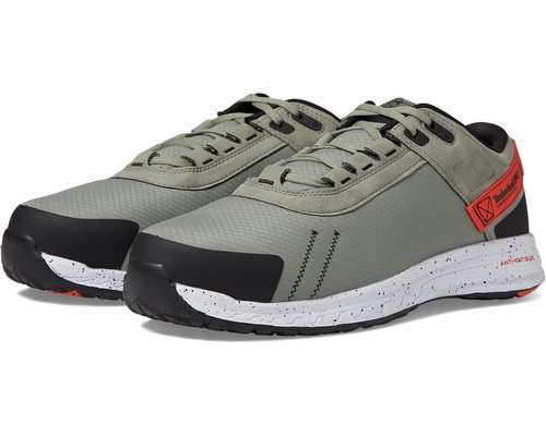 Timberland PRO Overdrive Composite Safety Toe - Olive Green/Red/White - TB0A5U8U357
