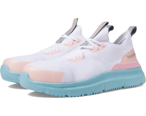 Timberland PRO Setra Knit Composite Safety Toe - White/Peach - TB0A5Q3P100