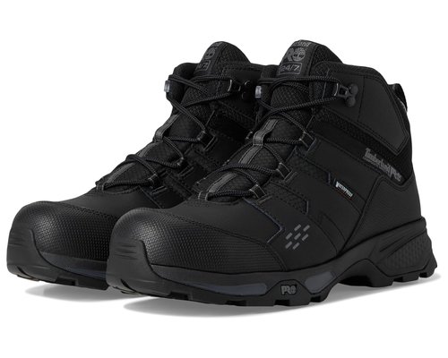 Timberland PRO Switchback LT 6 Inch Composite Safety Toe Waterproof Work Boots - Black/Grey - TB0A6763EDX
