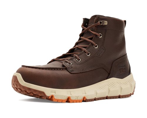 Timberland Pro Tempe 6 Inch Waterproof Alloy Toe Work Boots - Red - TB0A5TMEEM6