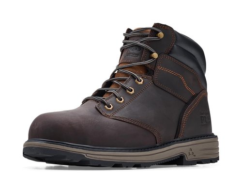 Timberland Pro Titan 6 Inch Electrical Hazard Alloy Toe Work Boots - Brown - TB0A416GW01