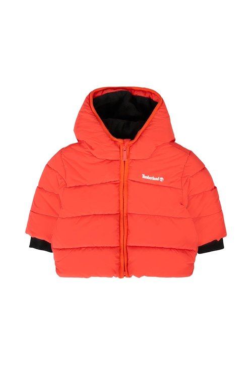 Timberland Red Down Jacket For With Logo - T6024698G