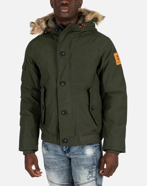 Timberland SCAR RIDGE SNORKEL JACKET - Olive Green - TB0A1YPBU31